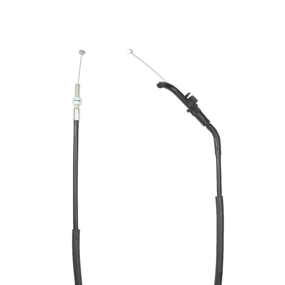 Motorcycle Throttle Cable A (Open) Compatible With Kawasaki ZX-10 1000 B Tomcat (1988-1990)/ 54012-1354